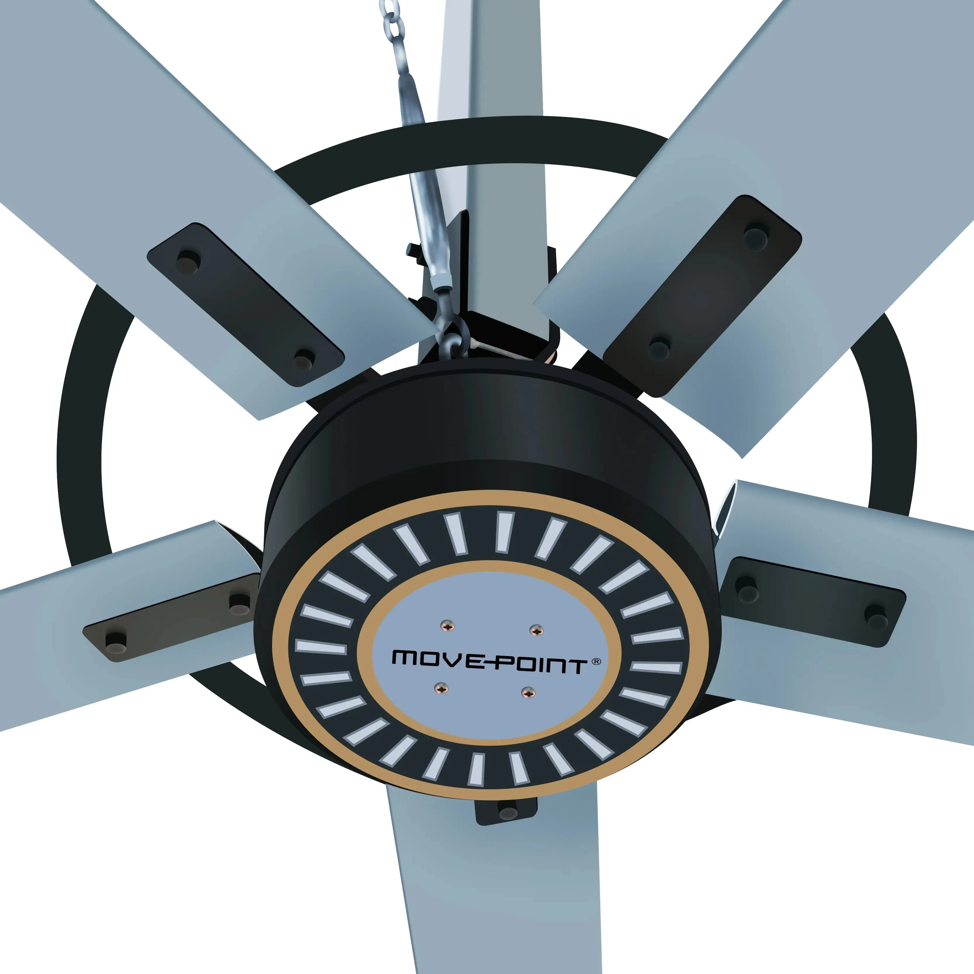 Hot Sell Gym Industrial Ceiling Fans No Light