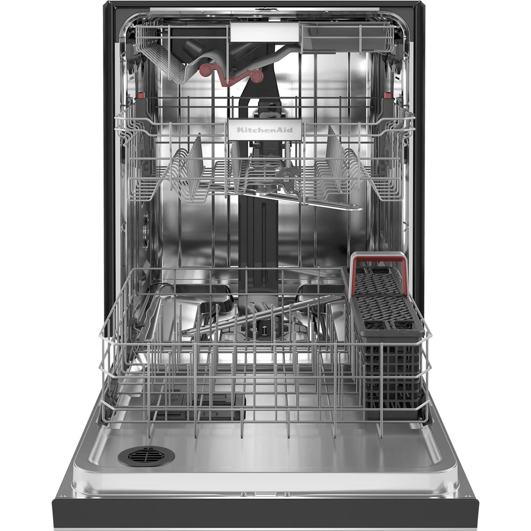 KitchenAid Dishwasher Stainless Steel Tub (KDFM404KPS) - Stainless Steel