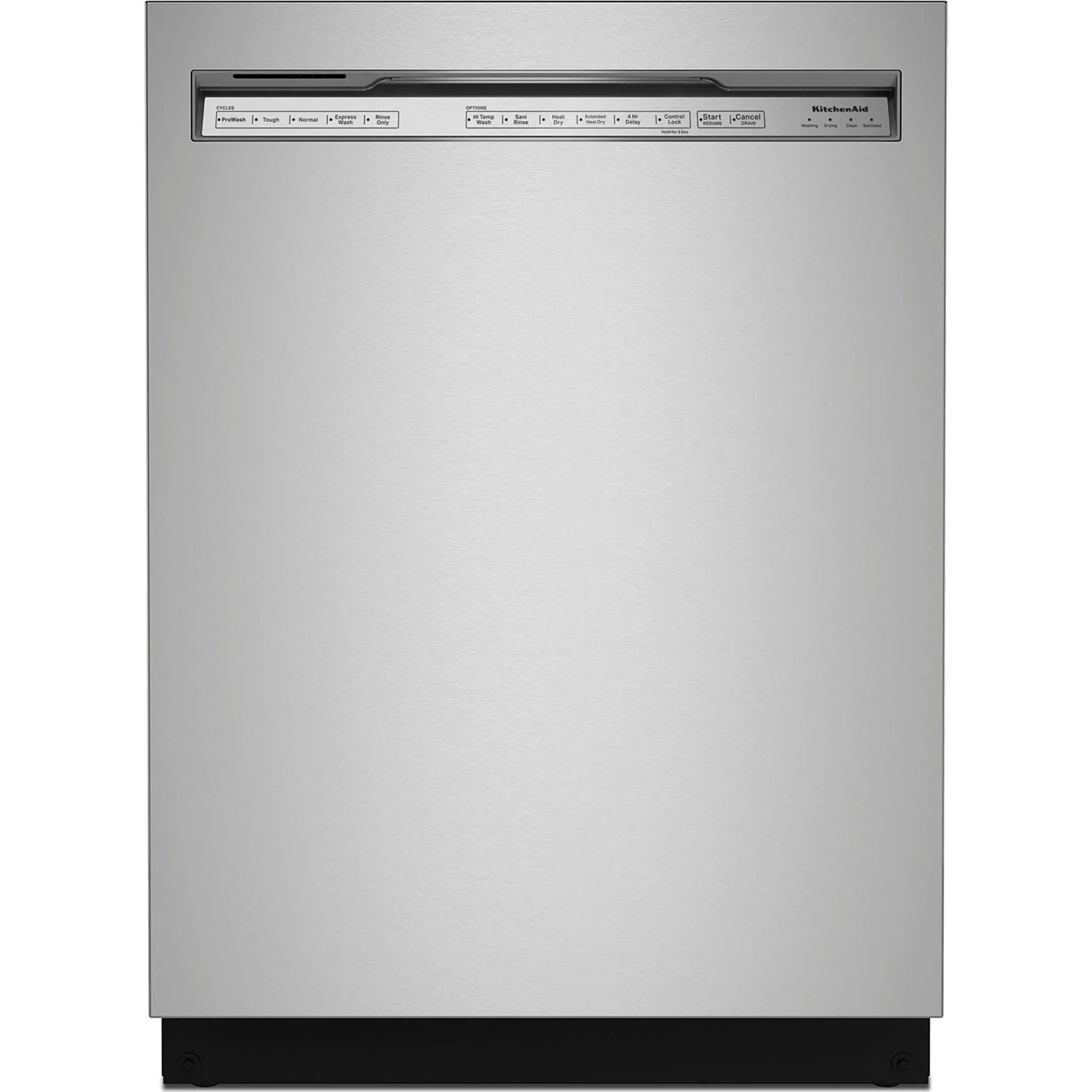 KitchenAid Dishwasher Stainless Steel Tub (KDFM404KPS) - Stainless Steel