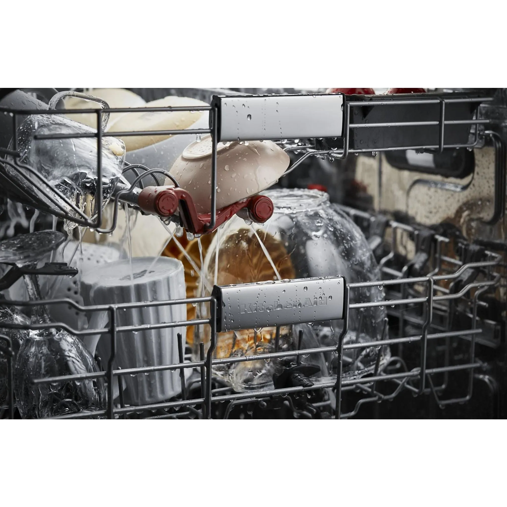 KitchenAid Dishwasher Stainless Steel Tub (KDFM404KPS) - Stainless Steel