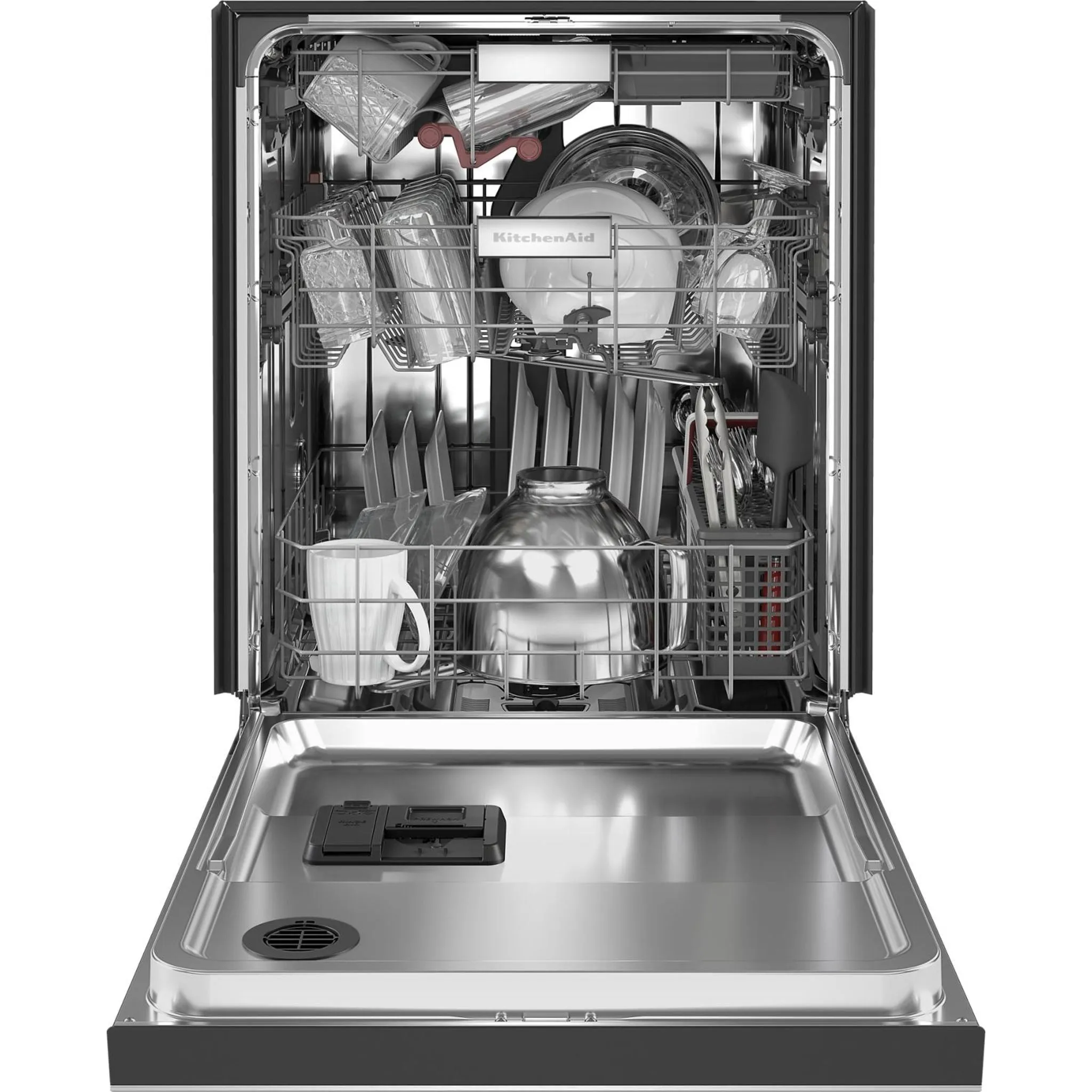 KitchenAid Dishwasher Stainless Steel Tub (KDFM404KPS) - Stainless Steel