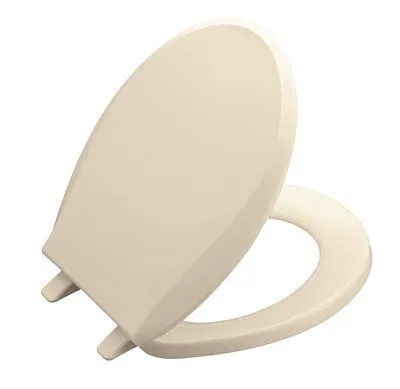 Kohler Cachet Round Toilet Seat With Lid Almond