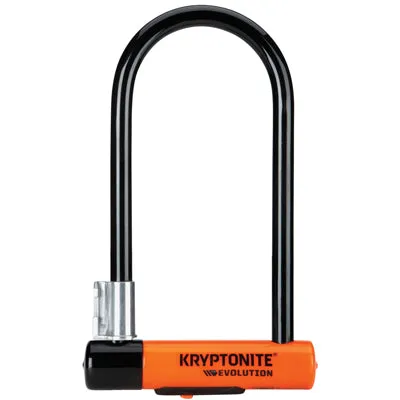 Kryptonite Evolution Std W/Flex Frame U-Brkt,4X9 Evolution U-Lock Kryptonite Locks