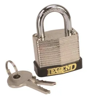 Legend Laminated Padlock 1-1/2 In Keyed Alike