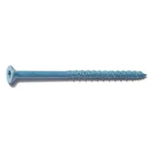 Masonry Screw, 3/16 x 3-1/4-In. Star Flat Head, 100-Pk.