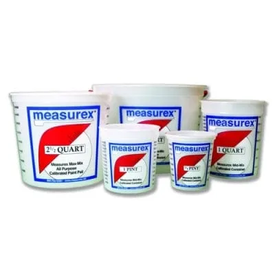 Measurex Epoxy Measuring Containers