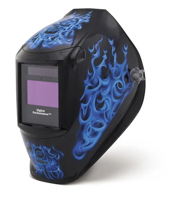 Miller 289802 Blue Rage Digital Performance ClearLight Lens Welding Helmet