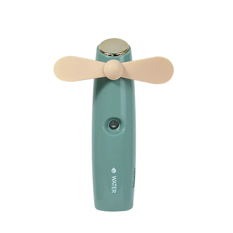 Mini fan hanging neck hand-held hydrator creative automatic spray student usb