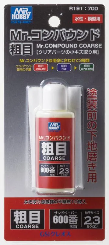 Mr. Hobby R191 Mr. Compound Rough Coarse