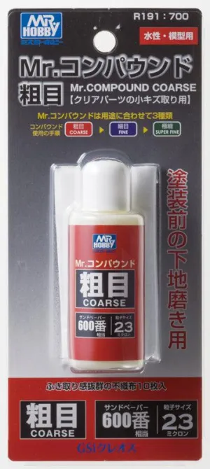 Mr. Hobby R191 Mr. Compound Rough Coarse