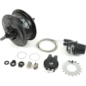 NuVinci N330 CVP Internal Gear Bicycle Rear Hub Black 32h Disc Brake C3