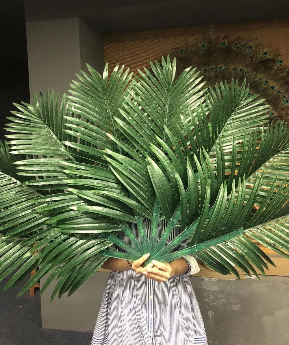 palm leaf fan