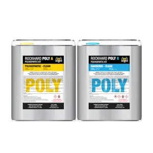 Polyaspartic Floor Coating - Rockhard Poly 2 Gal. Kit