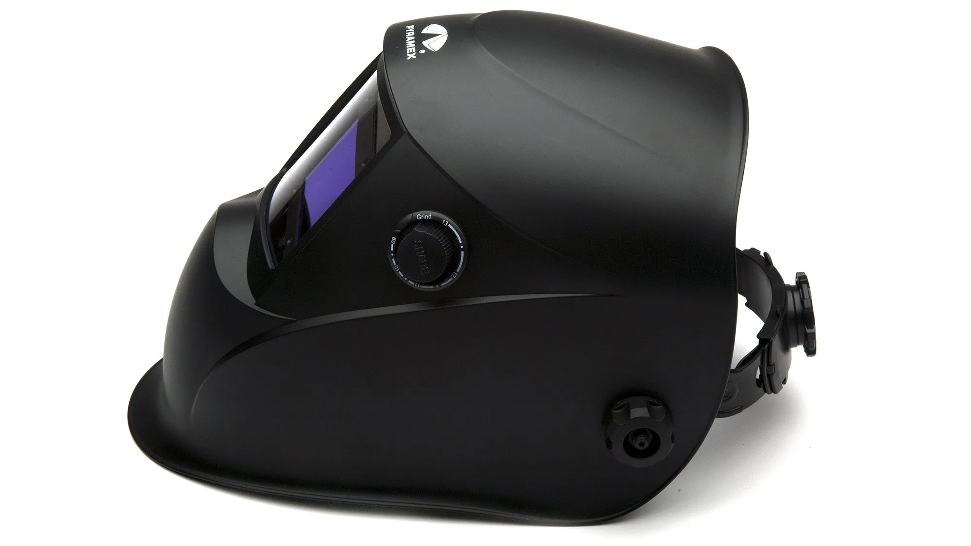 Pyramex WHAM10 Matte Black Auto Darkening Welding Helmet