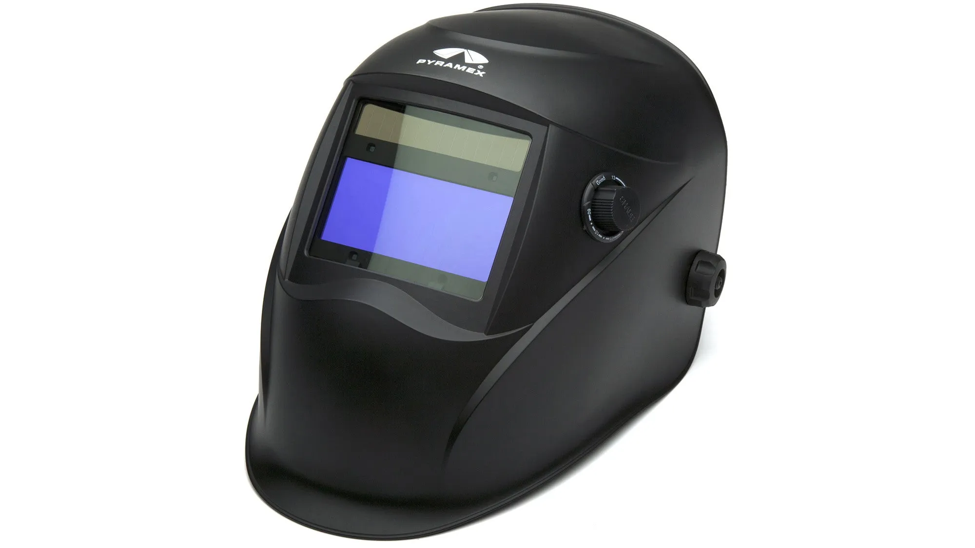 Pyramex WHAM10 Matte Black Auto Darkening Welding Helmet