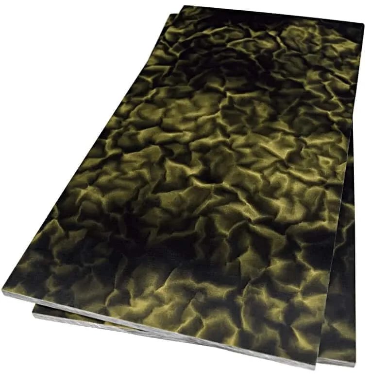 Raffir Noble Curly Brass Composite- BLACK- Sheets