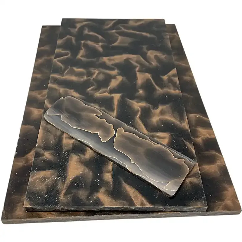 Raffir Noble Curly Bronze Composite- BLACK- Sheets