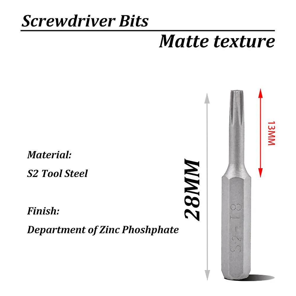 Red Screwdriver Set Bits Precision Screw Driver 135 In Hex Magnetic Wrench Drill Bit Set Repair Tools Kit Fa0991