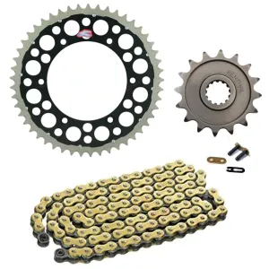 Renthal Kawasaki TwinRing Chain & Sprocket Kit - Black