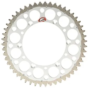 Renthal Rear TwinRing Sprocket Honda - Silver