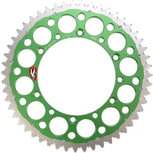 Renthal Rear TwinRing Sprocket Kawasaki - Green