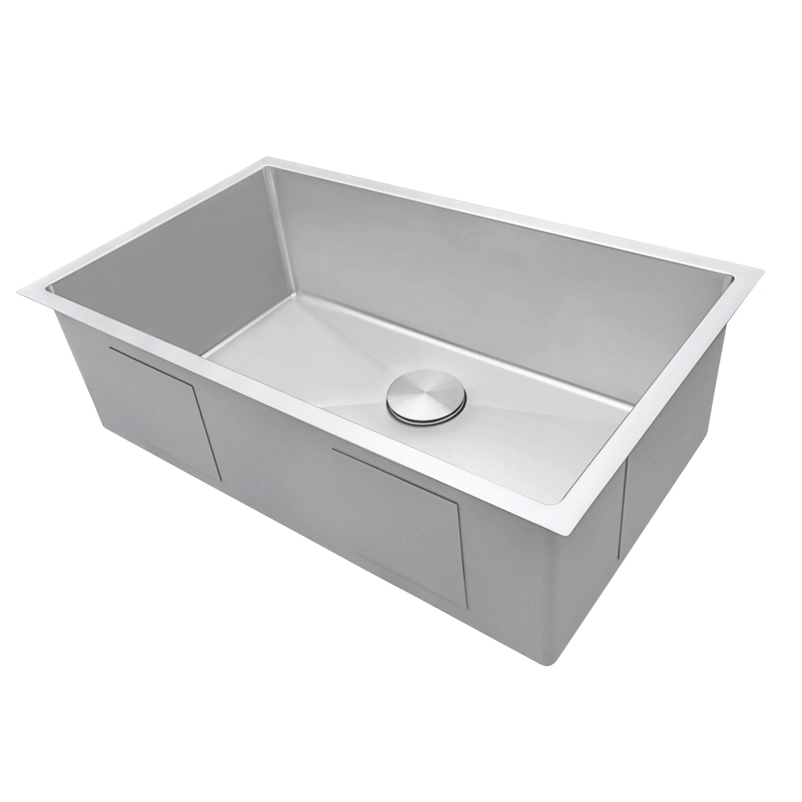 Ruvati 30-inch Undermount 16 Gauge Tight Radius Kitchen Sink Stainless Steel Single Bowl - RVH7300