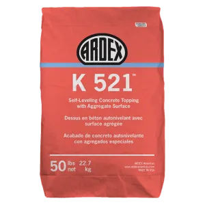 Self-Leveling Concrete Topping with Aggregate Surface - Ardex K 521™ 50 LB