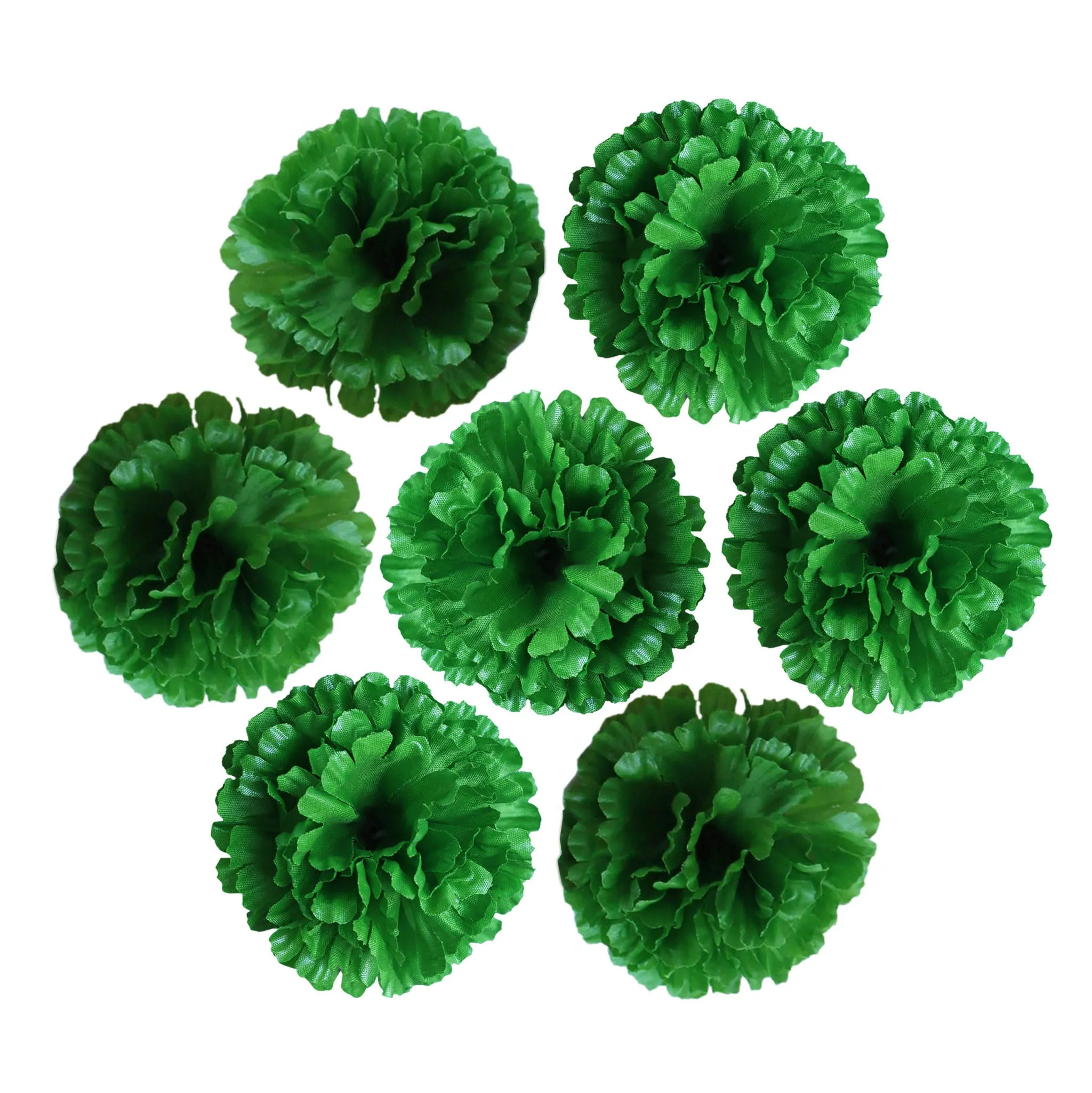 Silk Carnation Flowers Wholesale Bulk Fake Flower Heads 100 pcs