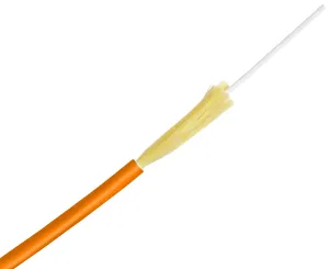 Simplex Riser Fiber Optic Cable, Multimode OM1, Corning Fiber, Indoor