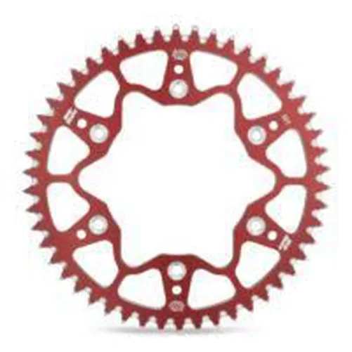 *SPROCKET REAR ALLOY MOTO MASTER CR80R 86-02 CR85R 03-07 CRF125 CRF150R 07-20 54T RED