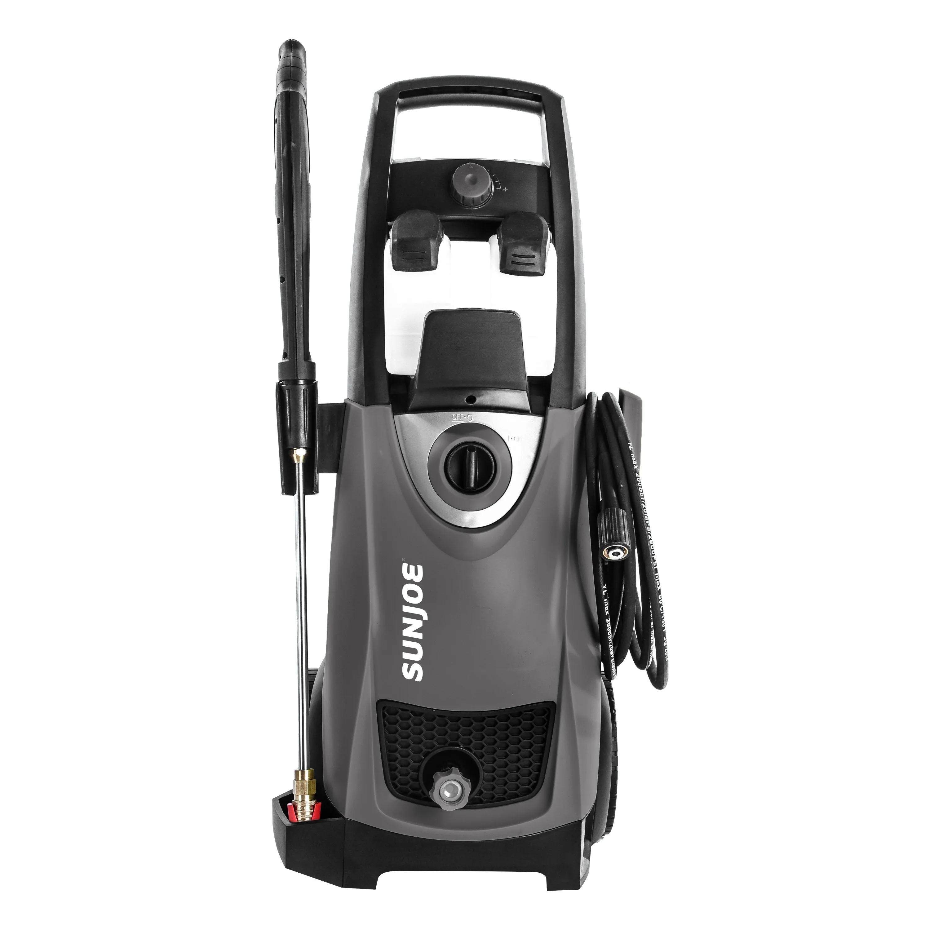 Sun Joe SPX3000-BLK-RM Electric Pressure Washer | 2030 PSI Max | 1.76 GPM | 14.5-Amp (Black) (Certified Refurbished)