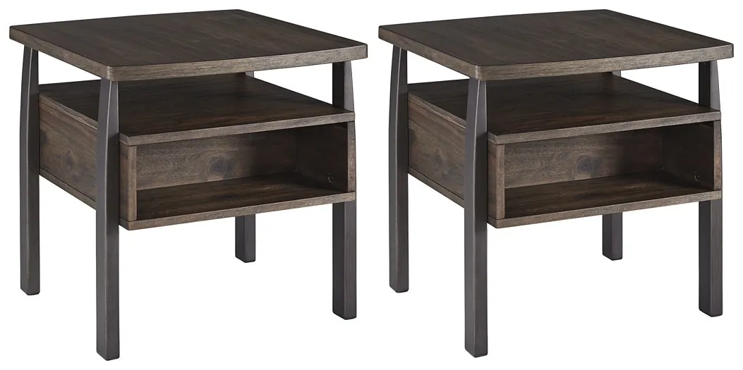 Vailbry 2-Piece End Table Set