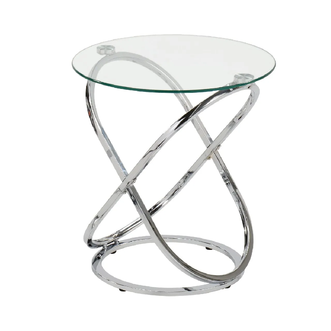 Value Rizzo Chrome End Table