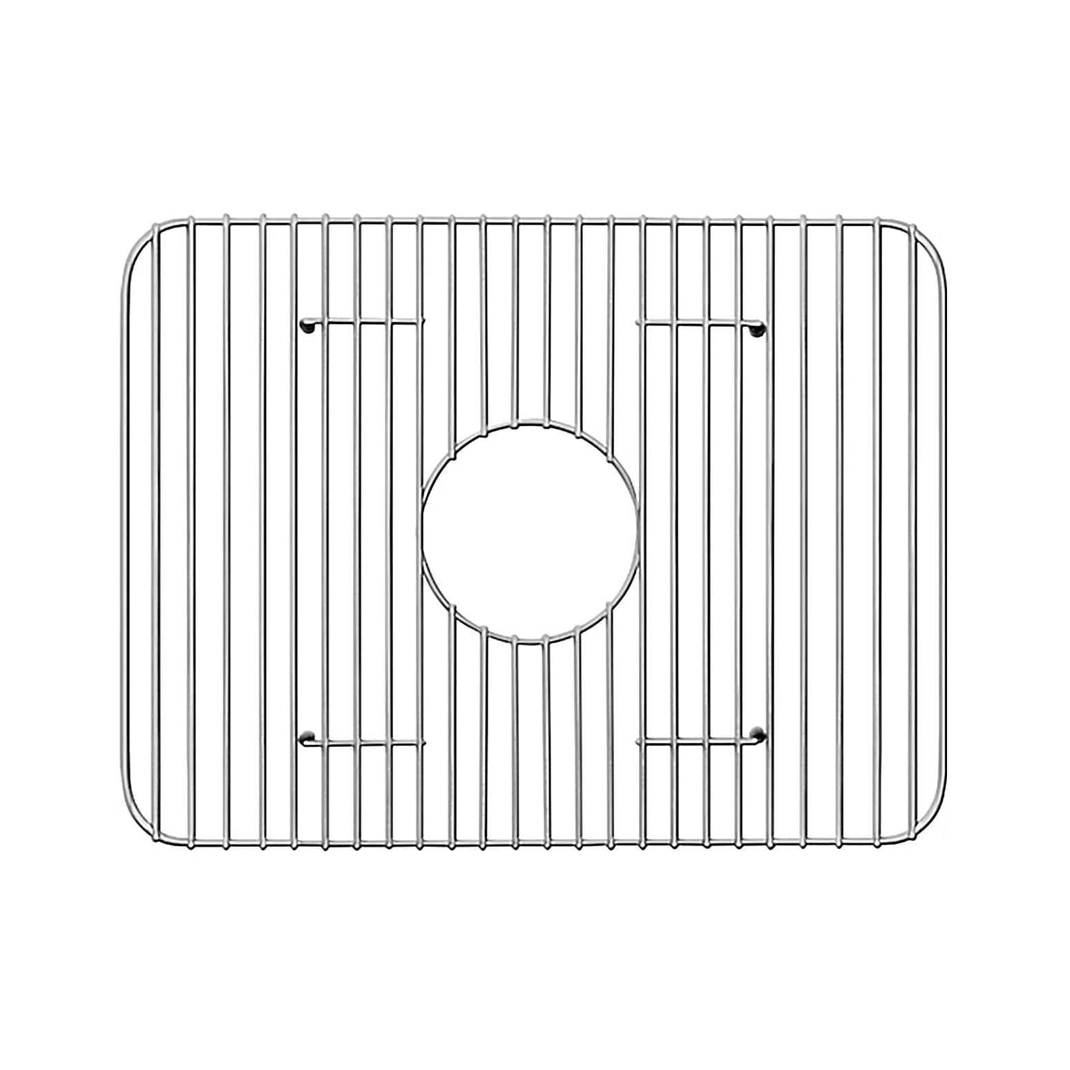 Whitehaus GR5542LG Stainless Steel Large Sink Grid for Use with Fireclay Sink Model WHQDB5542