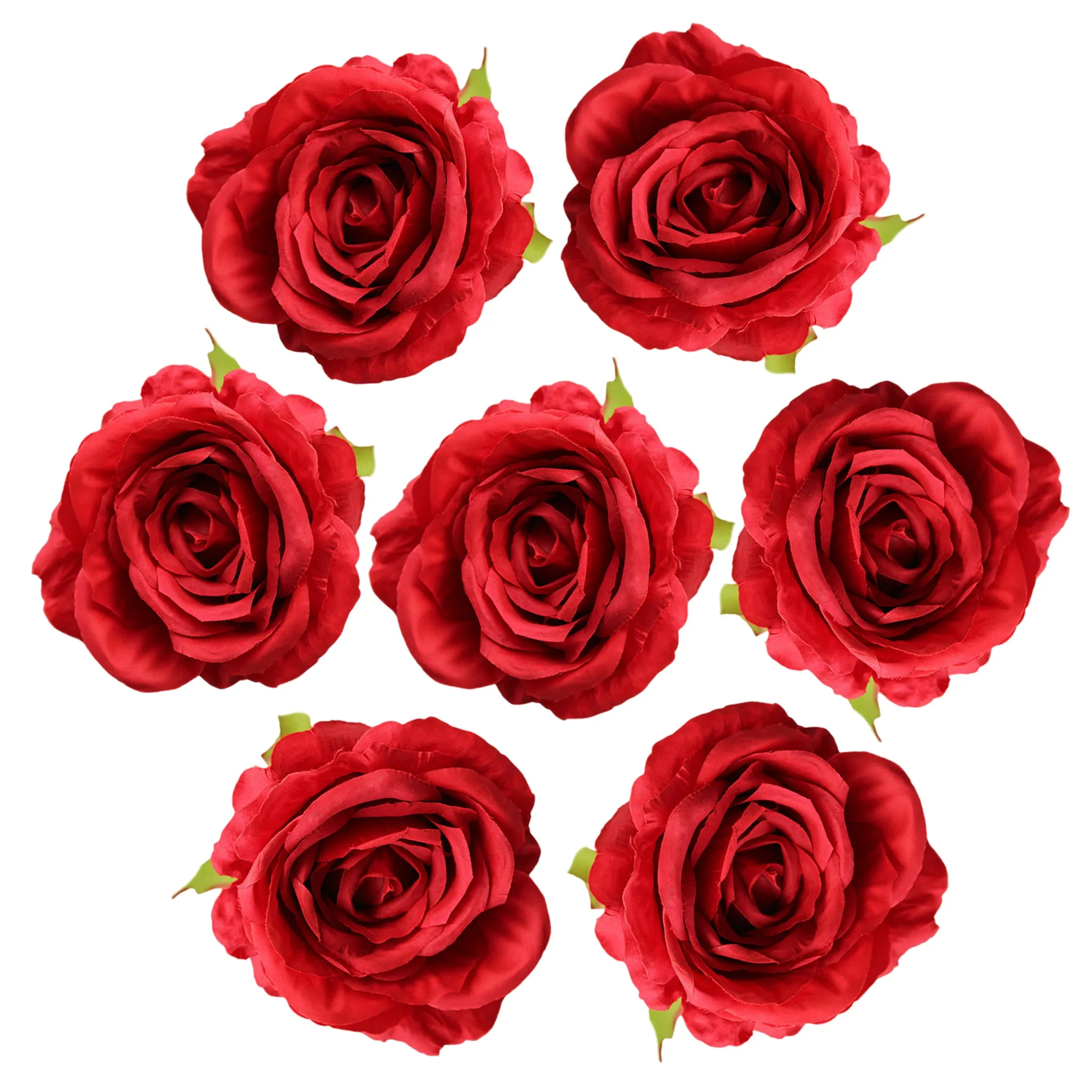 Wholesale Large Roses Silk Flowers 4-5 inch