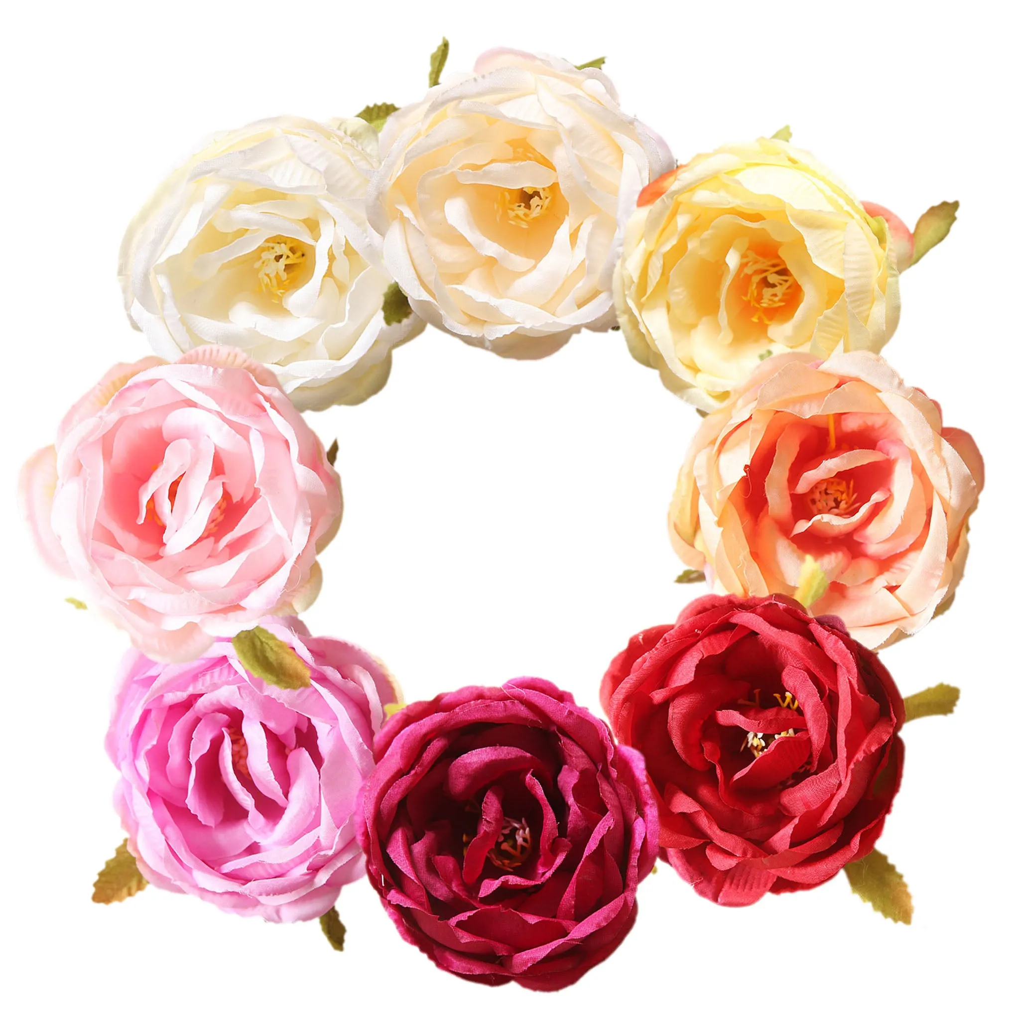 Wholesale Silk Peony Flowers Bulk Camellia