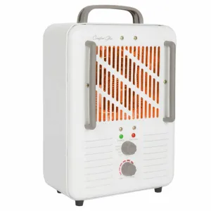 World Marketing Comfort Glow EUH341 Milkhouse Style Electric Heater 5,200 Btu