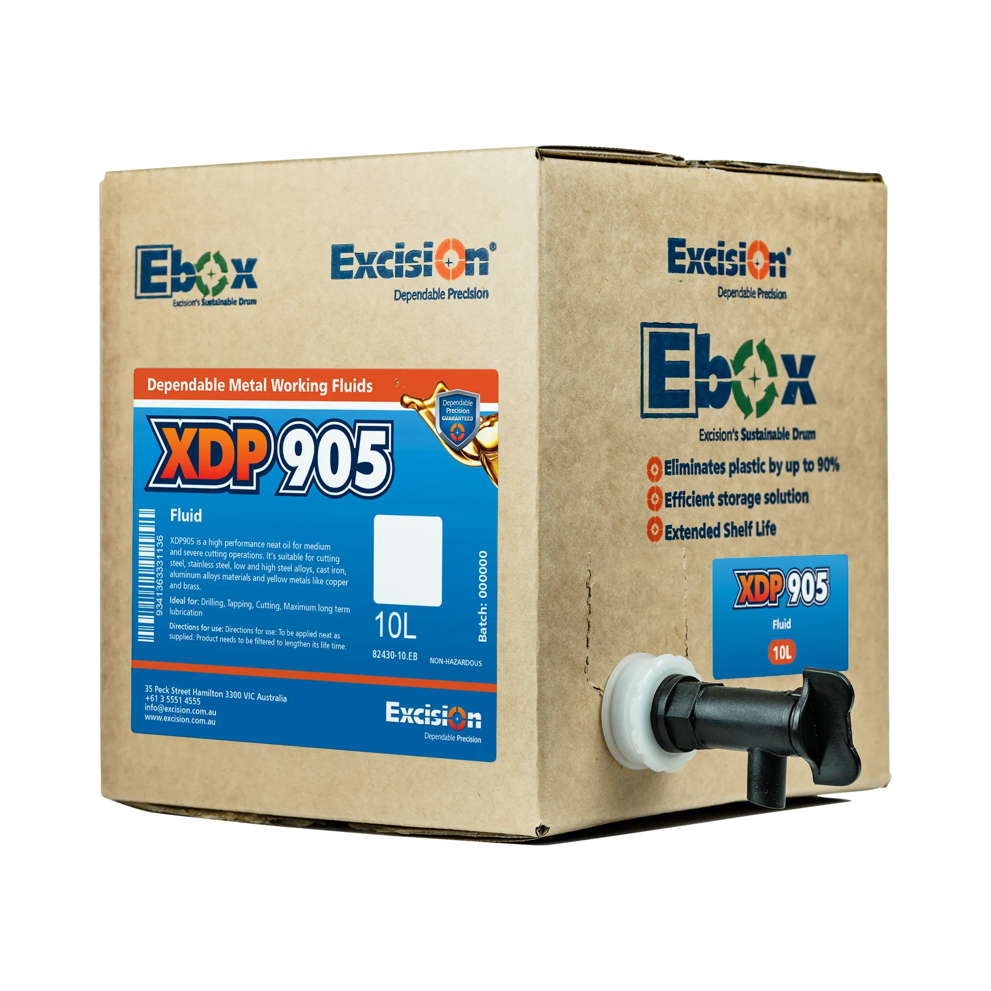 XDP905 Neat Oil - 10L Ebox