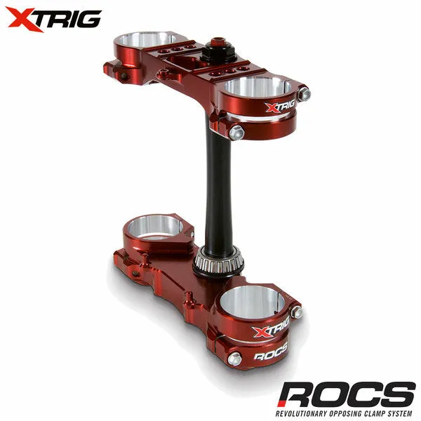 XTrig ROCS Pro Triple Clamp Set Kawasaki - Bronze