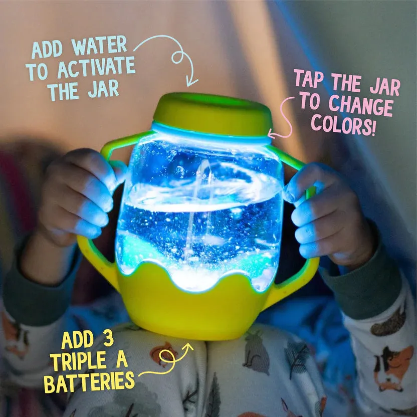 Yellow Sensory Play Jar