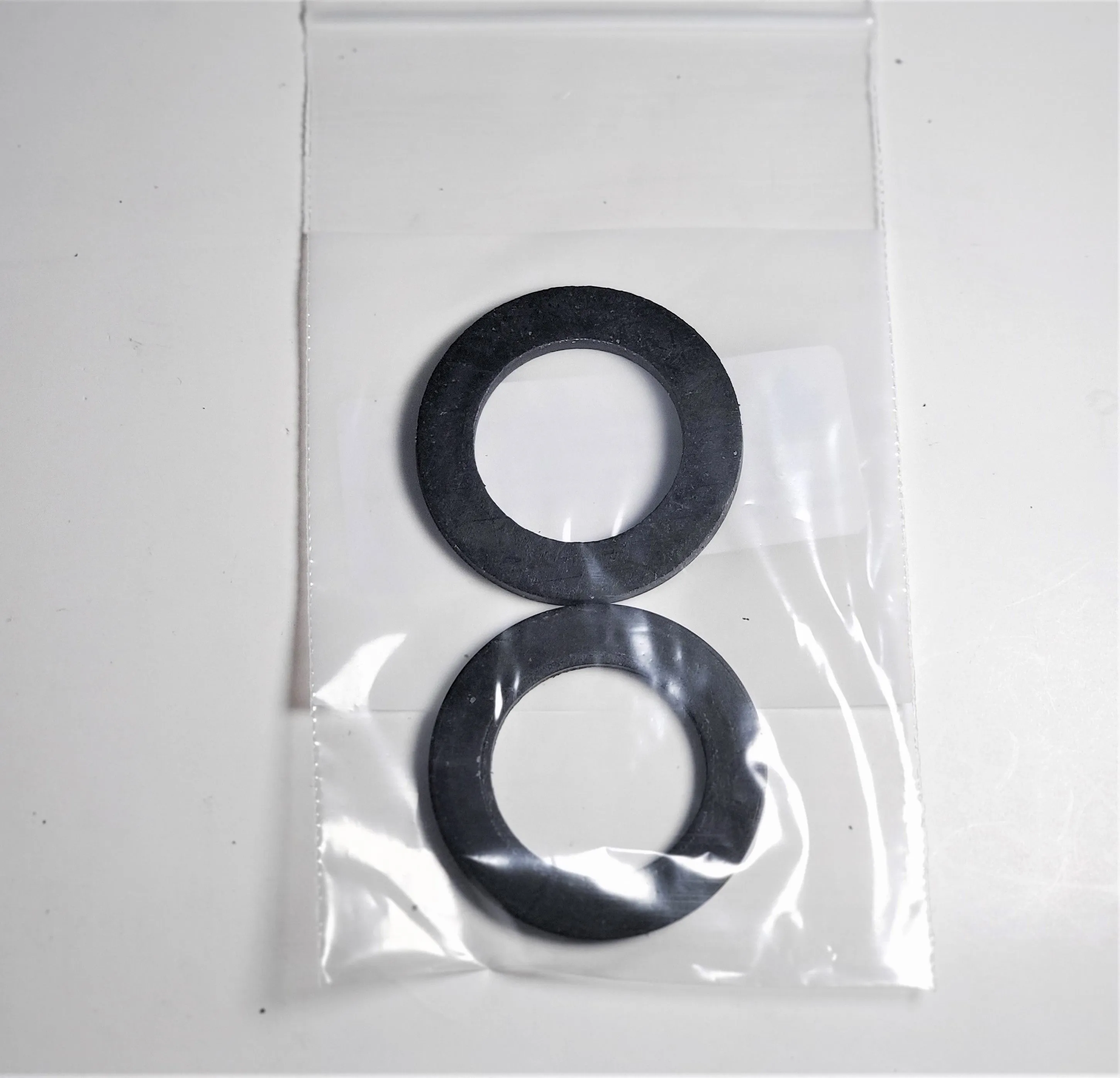 YOKE END Water Meter Gasket, for 1" meters, GT-123, 1/8" Thick EPDM Rubber