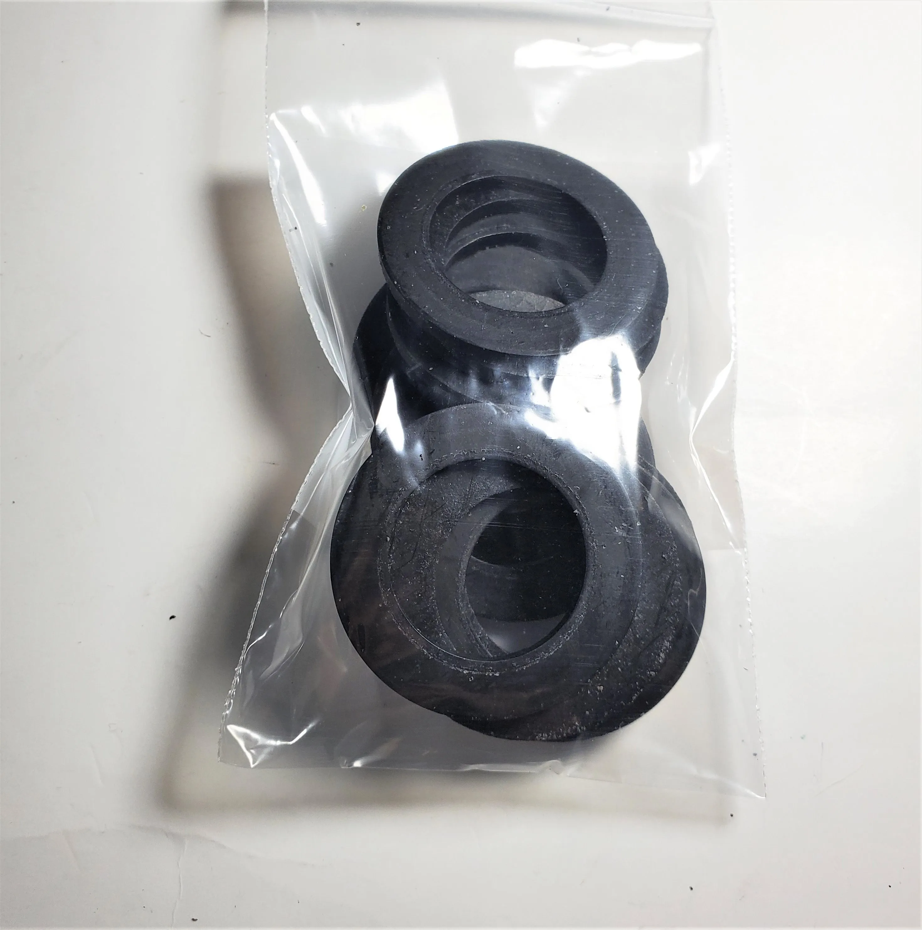 YOKE END Water Meter Gasket, for 1" meters, GT-123, 1/8" Thick EPDM Rubber