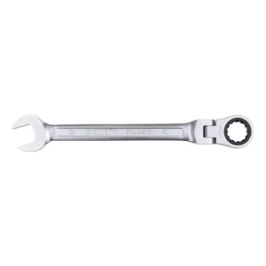 ZEBRA POWERDRIV® (12-Point) Ratchet Combination Wrench - Flexible Joint - 18mm