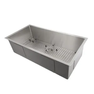 ZLINE Classic Series 33 Inch Undermount Single Bowl Sink in Stainless Steel SRS-33